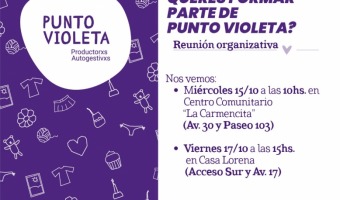 QUERS FORMAR PARTE DE NUESTRO PUNTO VIOLETA?